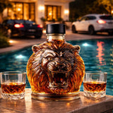 Whiskey Decanter - Lion Edition
