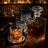 Whiskey Decanter - Set with Bottle and Glasses