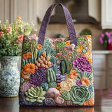 Handcrafted Bag | Succulents