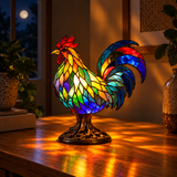 Ollie – Colorful Rooster Lamp