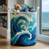 OCEANOVA | QUILTED WAVE STORAGE BASKET